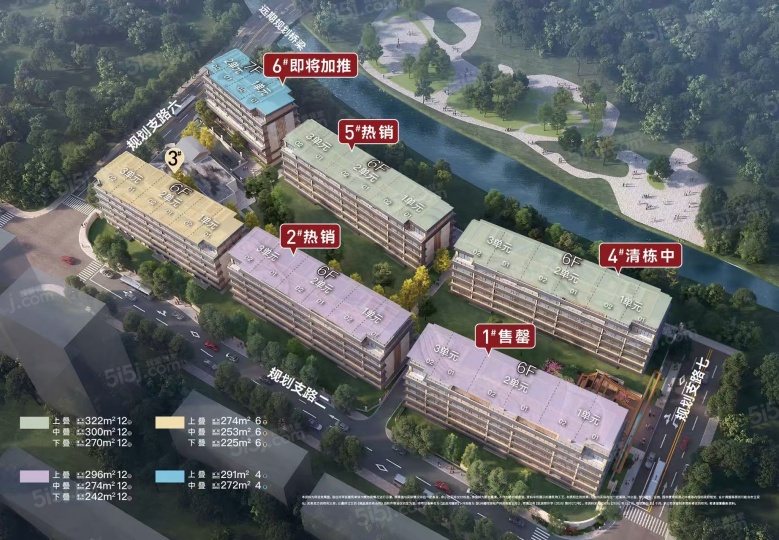 越秀运河樾区位图
