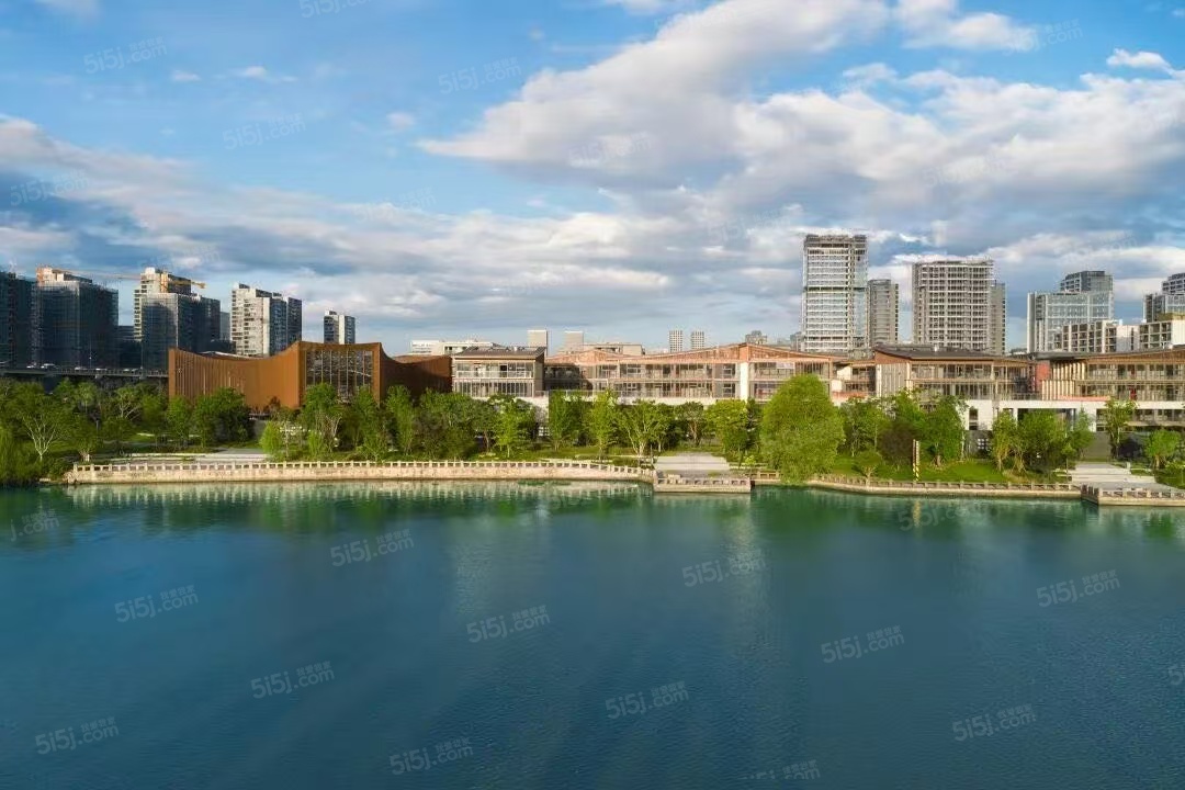 越秀运河樾实景图