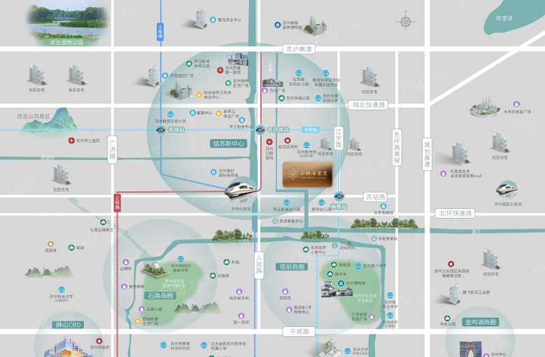 云栖海棠里区位图