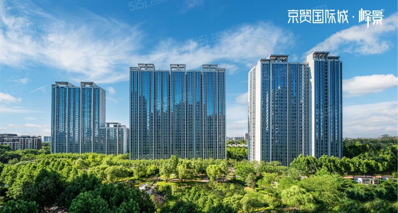 京贸国际城实景图