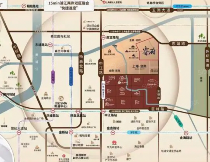 金鼎睿府区位图