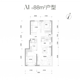 北投和璟3室2厅2卫