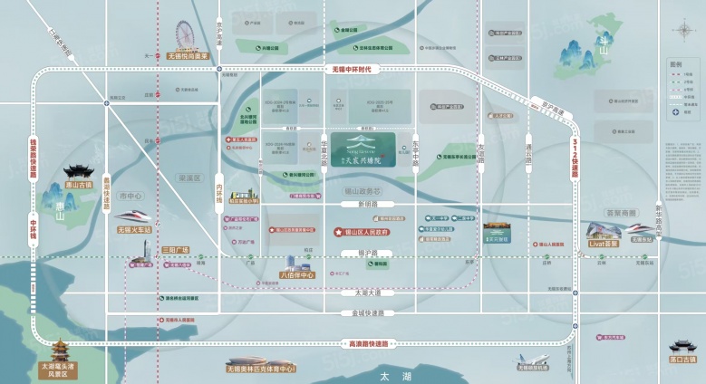 和居.天宸兴塘院区位图