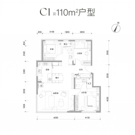 北投和璟3室2厅2卫