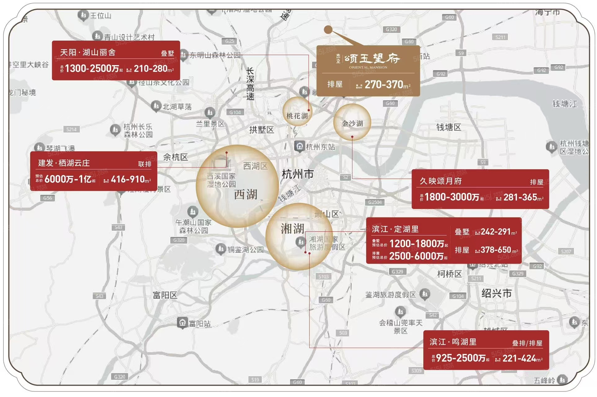 杰立颂玉望府区位图