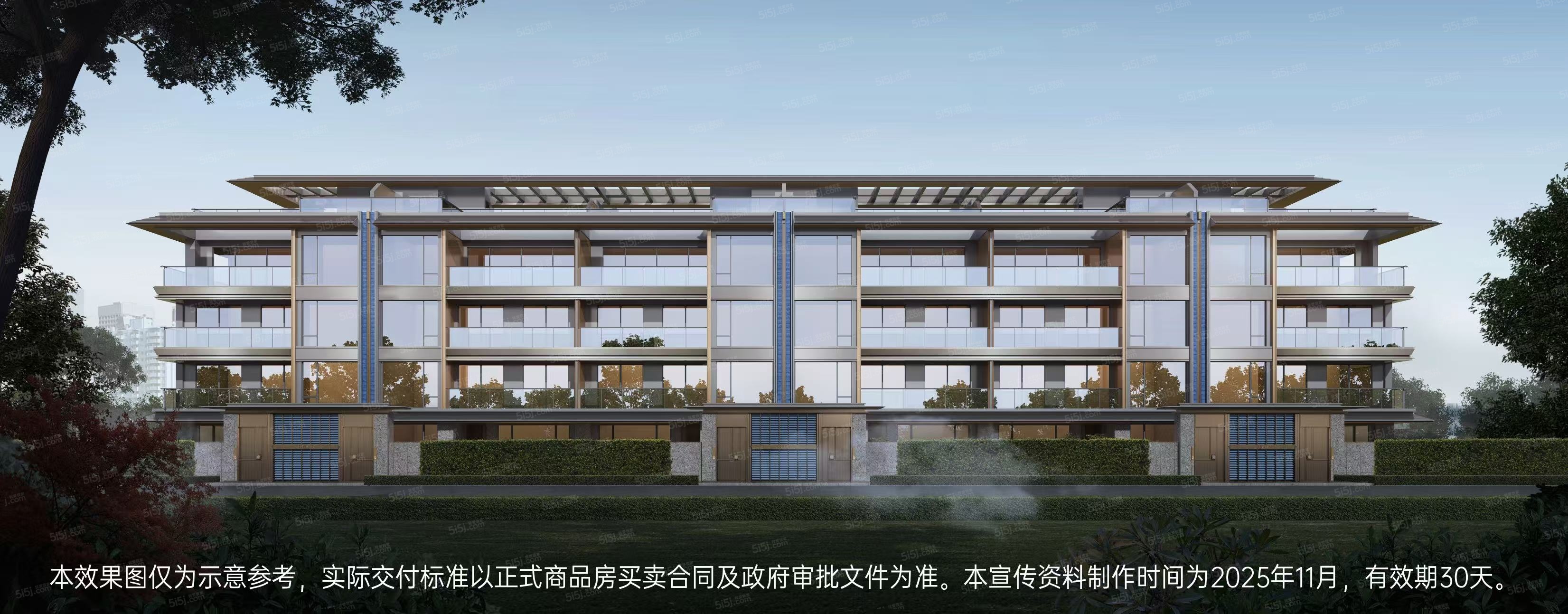 金地溪韵满庐效果图
