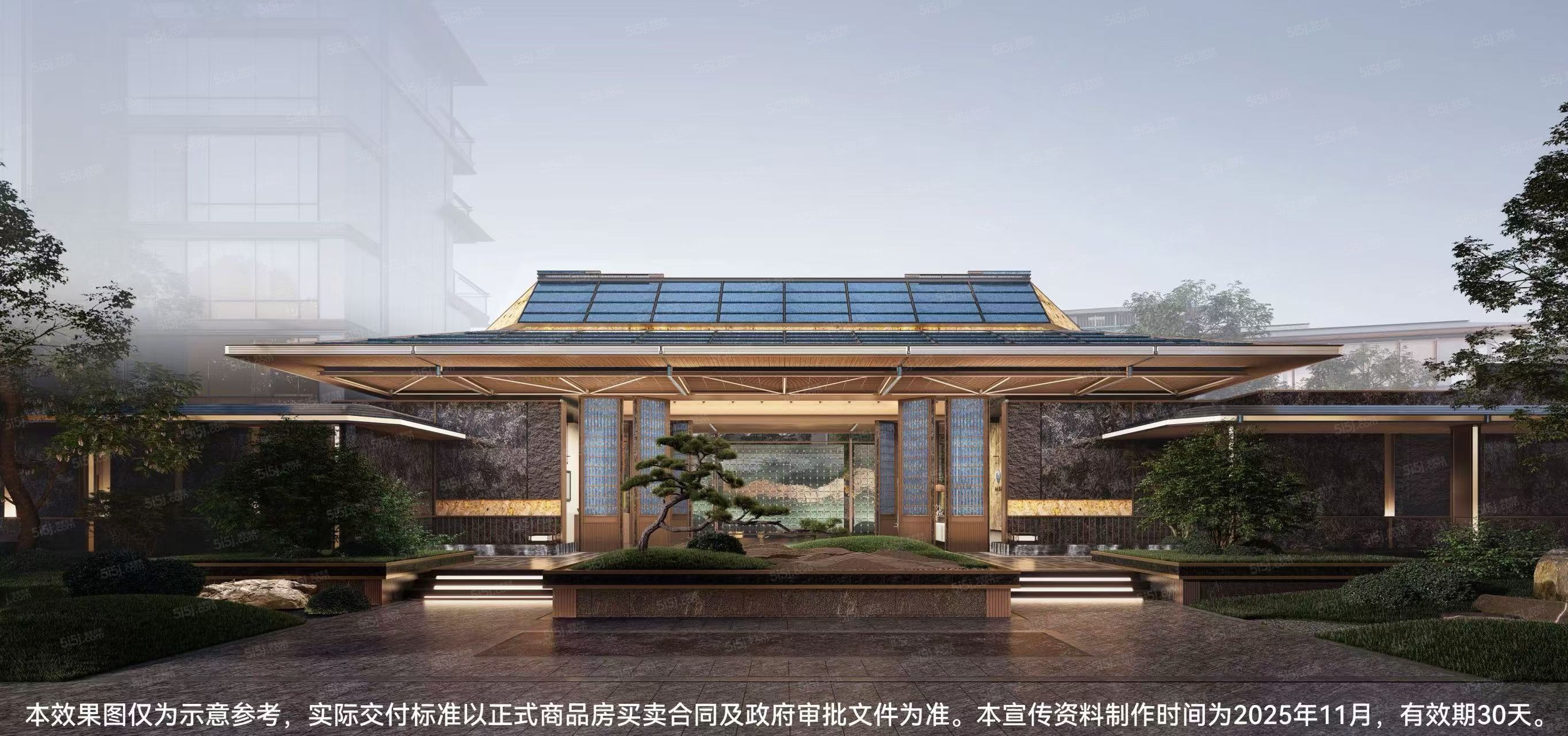 金地溪韵满庐效果图