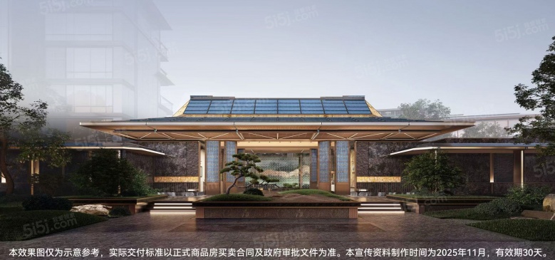 金地溪韵满庐效果图