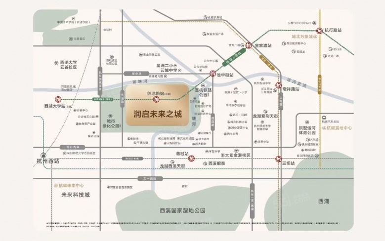 润启未来之城区位图