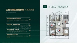 4室2厅2卫户型图