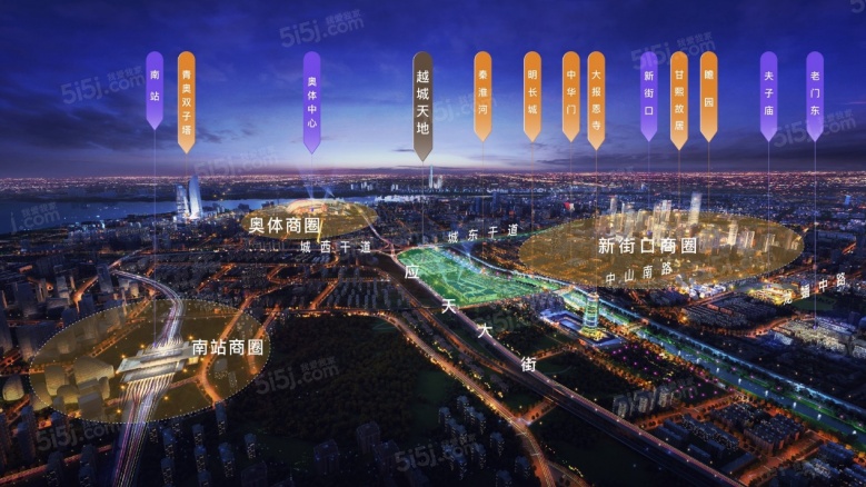 越城天地实景图