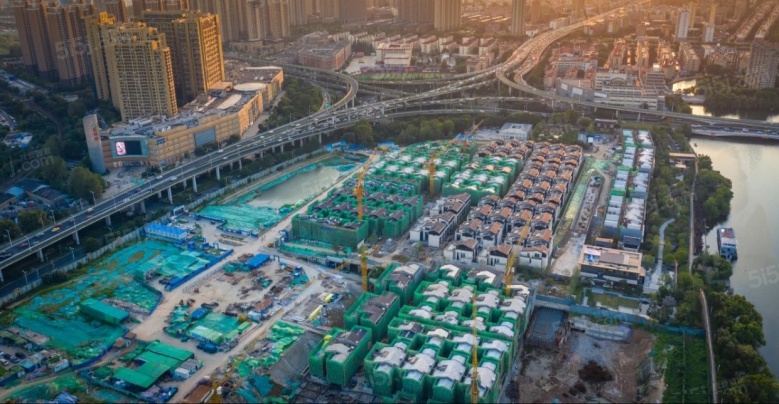 越城天地实景图