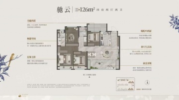 龙湖峯萃4室2厅2卫