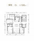 4室2厅2卫户型图