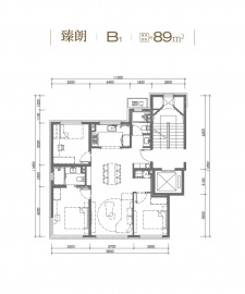 青年ONE序3室2厅2卫