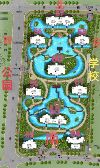太原星河湾沙盘图