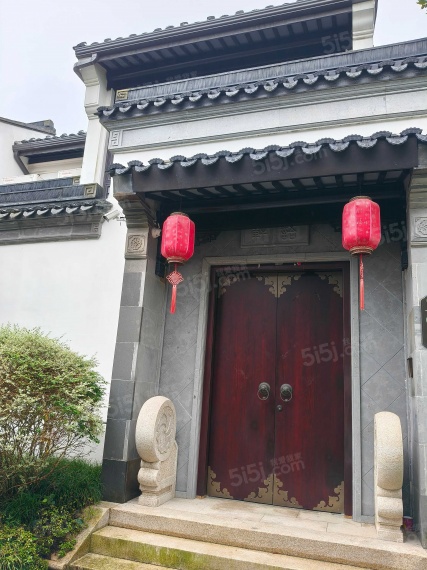 园博村桃李春风实景图
