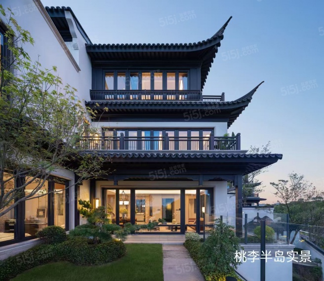 桃李半岛实景图