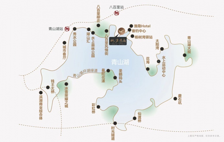 桃李半岛配套图