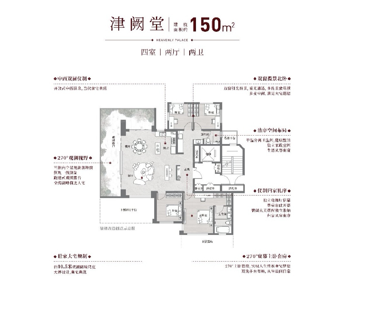 天津天阙府4室2厅2卫