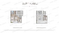 3室3厅4卫户型图