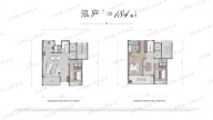 3室3厅4卫户型图