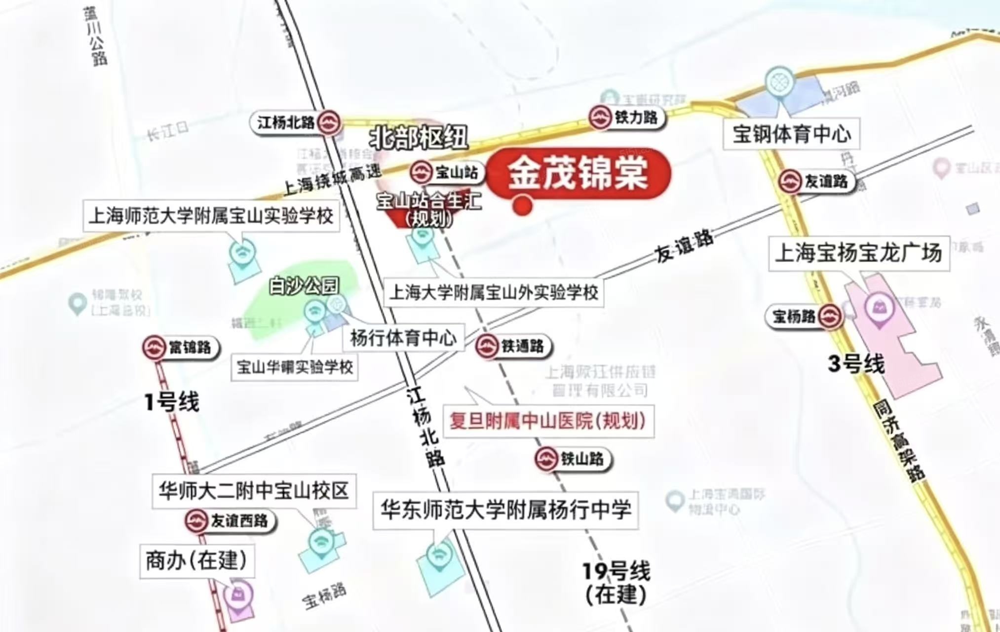 金茂锦棠区位图