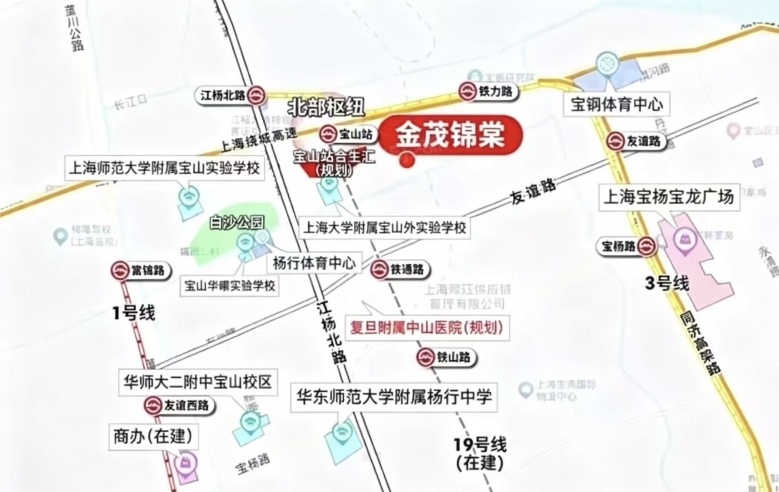 金茂锦棠区位图