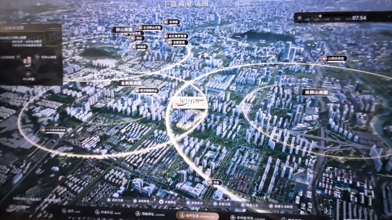 苏州星河湾区位图